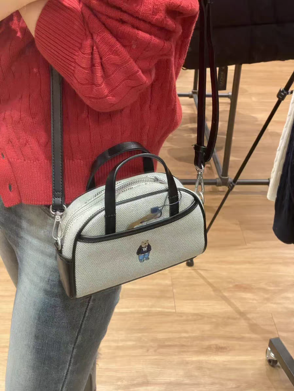 JuzBeauty_JuzBeautyMalaysia_JuzPretty_Authentic_Kbeauty_Malaysia_Skin_Care_Cosmetics_K-Beauty_Health_Care_korean_streetwear_US_Luxury_WHOAU Steve Canvas Mini Tote Bag WHBGG2223A 托特包15