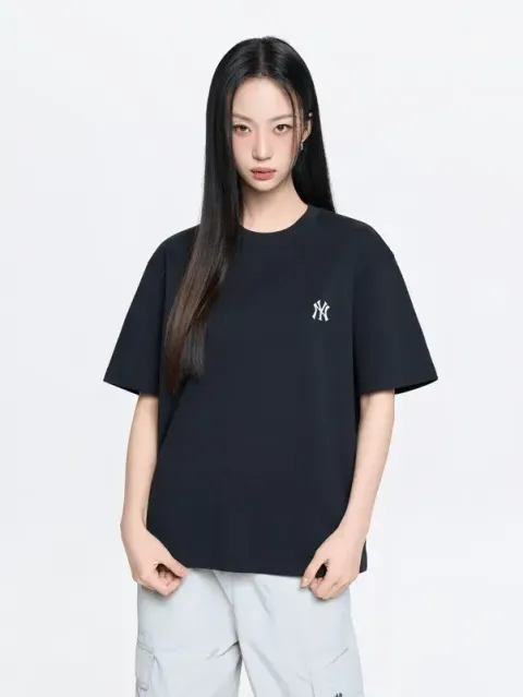 JuzBeauty_JuzBeautyMalaysia_JuzPretty_Authentic_Kbeauty_Malaysia_Skin_Care_Cosmetics_K-Beauty_Health_Care_korean_streetwear_US_Luxury_MLB Basic Heavyweight Oversized Short-sleeve T-shirt Tee 3ATSB0263 上衣1