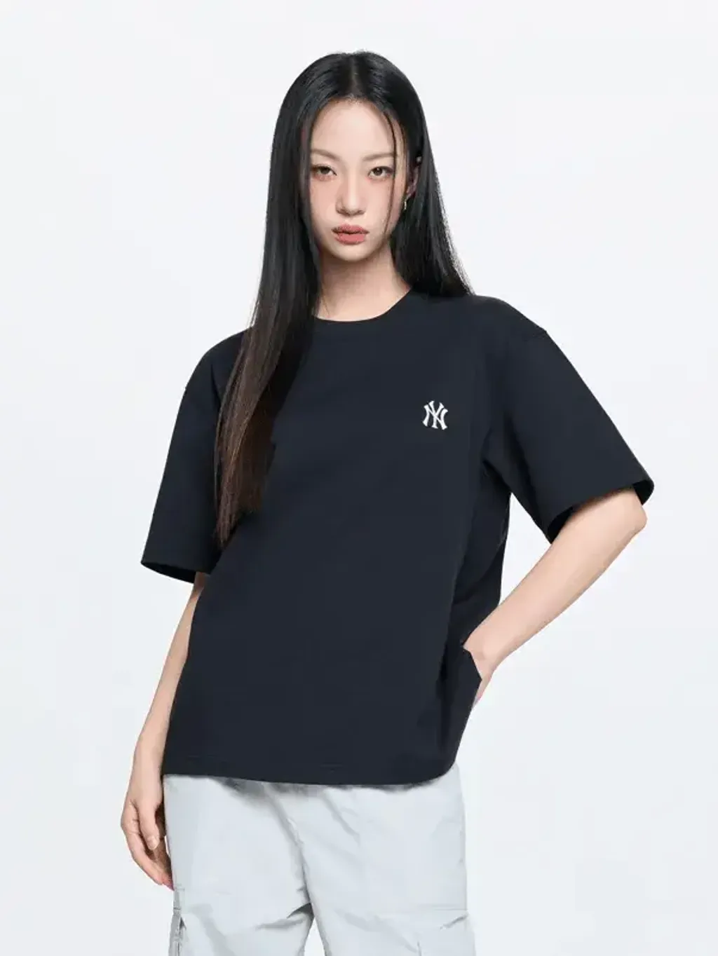 JuzBeauty_JuzBeautyMalaysia_JuzPretty_Authentic_Kbeauty_Malaysia_Skin_Care_Cosmetics_K-Beauty_Health_Care_korean_streetwear_US_Luxury_MLB Basic Heavyweight Oversized Short-sleeve T-shirt Tee 3ATSB0263 上衣18