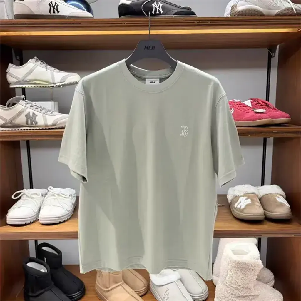 JuzBeauty_JuzBeautyMalaysia_JuzPretty_Authentic_Kbeauty_Malaysia_Skin_Care_Cosmetics_K-Beauty_Health_Care_korean_streetwear_US_Luxury_MLB Basic Heavyweight Oversized Short-sleeve T-shirt Tee 3ATSB0263 上衣5