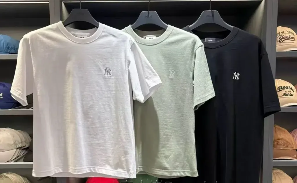 JuzBeauty_JuzBeautyMalaysia_JuzPretty_Authentic_Kbeauty_Malaysia_Skin_Care_Cosmetics_K-Beauty_Health_Care_korean_streetwear_US_Luxury_MLB Basic Heavyweight Oversized Short-sleeve T-shirt Tee 3ATSB0263 上衣3