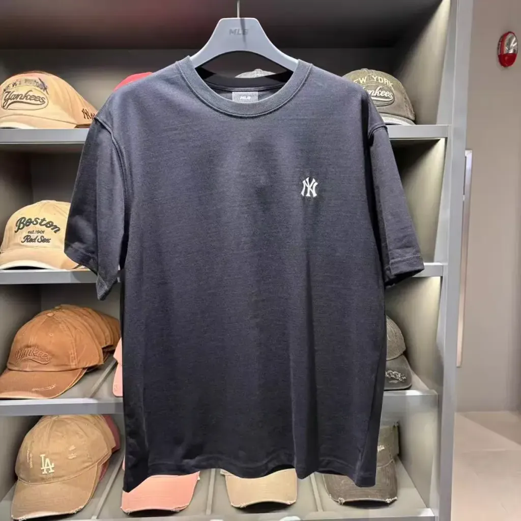 JuzBeauty_JuzBeautyMalaysia_JuzPretty_Authentic_Kbeauty_Malaysia_Skin_Care_Cosmetics_K-Beauty_Health_Care_korean_streetwear_US_Luxury_MLB Basic Heavyweight Oversized Short-sleeve T-shirt Tee 3ATSB0263 上衣1