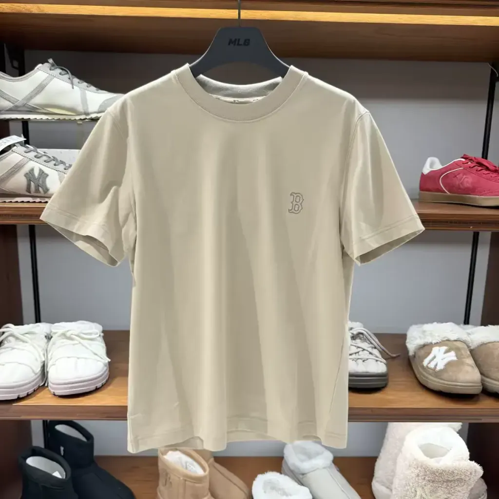 JuzBeauty_JuzBeautyMalaysia_JuzPretty_Authentic_Kbeauty_Malaysia_Skin_Care_Cosmetics_K-Beauty_Health_Care_korean_streetwear_US_Luxury_MLB Basic Comfortable Fit Short Sleeve T-Shirt Tee 3ATSB0163 上衣33