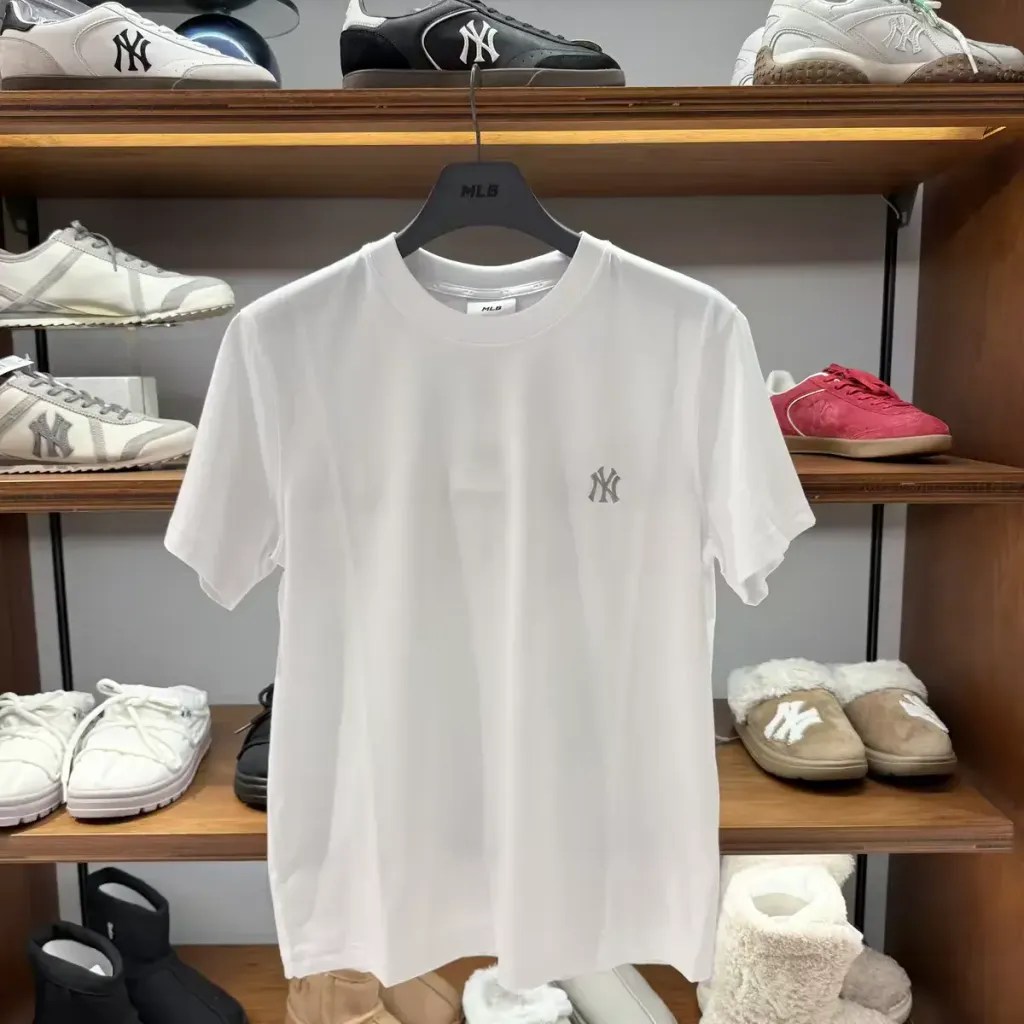 JuzBeauty_JuzBeautyMalaysia_JuzPretty_Authentic_Kbeauty_Malaysia_Skin_Care_Cosmetics_K-Beauty_Health_Care_korean_streetwear_US_Luxury_MLB Basic Comfortable Fit Short Sleeve T-Shirt Tee 3ATSB0163 上衣35