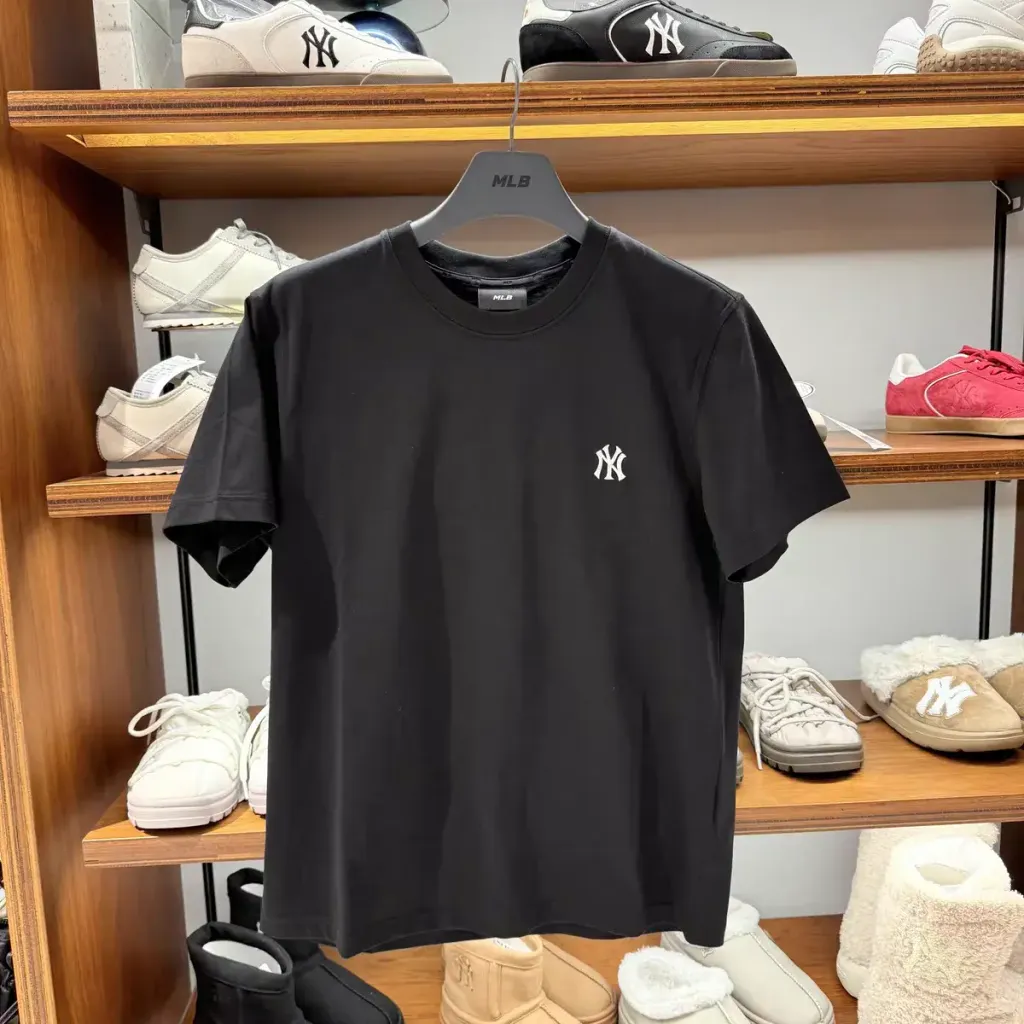 JuzBeauty_JuzBeautyMalaysia_JuzPretty_Authentic_Kbeauty_Malaysia_Skin_Care_Cosmetics_K-Beauty_Health_Care_korean_streetwear_US_Luxury_MLB Basic Comfortable Fit Short Sleeve T-Shirt Tee 3ATSB0163 上衣36