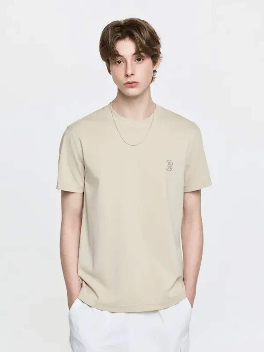 JuzBeauty_JuzBeautyMalaysia_JuzPretty_Authentic_Kbeauty_Malaysia_Skin_Care_Cosmetics_K-Beauty_Health_Care_korean_streetwear_US_Luxury_MLB Basic Comfortable Fit Short Sleeve T-Shirt Tee 3ATSB0163 上衣30