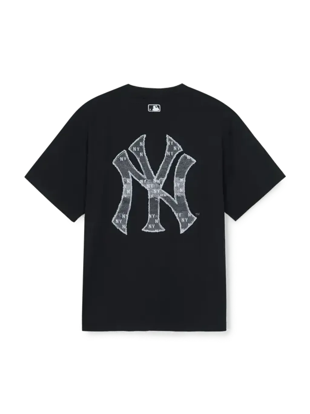 JuzBeauty_JuzBeautyMalaysia_JuzPretty_Authentic_Kbeauty_Malaysia_Skin_Care_Cosmetics_K-Beauty_Health_Care_korean_streetwear_US_Luxury_MLB Vintage Denim-like Monogram Big Lux Oversized Short Sleeve T-Shirt Tee 3ATSM0663 上衣24