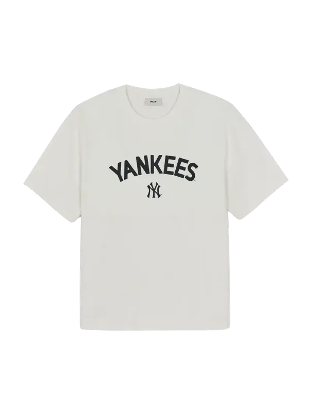 JuzBeauty_JuzBeautyMalaysia_JuzPretty_Authentic_Kbeauty_Malaysia_Skin_Care_Cosmetics_K-Beauty_Health_Care_korean_streetwear_US_Luxury_MLB New York Yankees with Lettering Logo Detail Semi-oversized Short-sleeve T-shirt Tee 3ATSB8363 上衣11