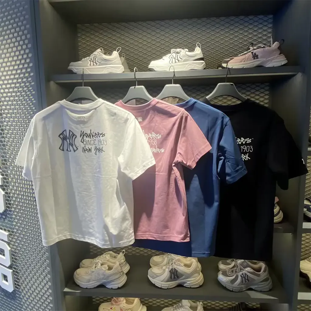 JuzBeauty_JuzBeautyMalaysia_JuzPretty_Authentic_Kbeauty_Malaysia_Skin_Care_Cosmetics_K-Beauty_Health_Care_korean_streetwear_US_Luxury_MLB Basic Back Street Logo Oversized Short Sleeve T-shirt Tee 3ATSB0863 上衣16