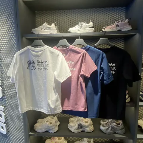 JuzBeauty_JuzBeautyMalaysia_JuzPretty_Authentic_Kbeauty_Malaysia_Skin_Care_Cosmetics_K-Beauty_Health_Care_korean_streetwear_US_Luxury_MLB Basic Back Street Logo Oversized Short Sleeve T-shirt Tee 3ATSB0863 上衣16