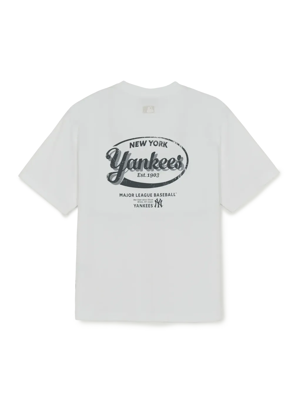 JuzBeauty_JuzBeautyMalaysia_JuzPretty_Authentic_Kbeauty_Malaysia_Skin_Care_Cosmetics_K-Beauty_Health_Care_korean_streetwear_US_Luxury_MLB Vintage Sportive Cursive Graphic Short Sleeve T-shirt Tee 3ATSV1263 上衣16