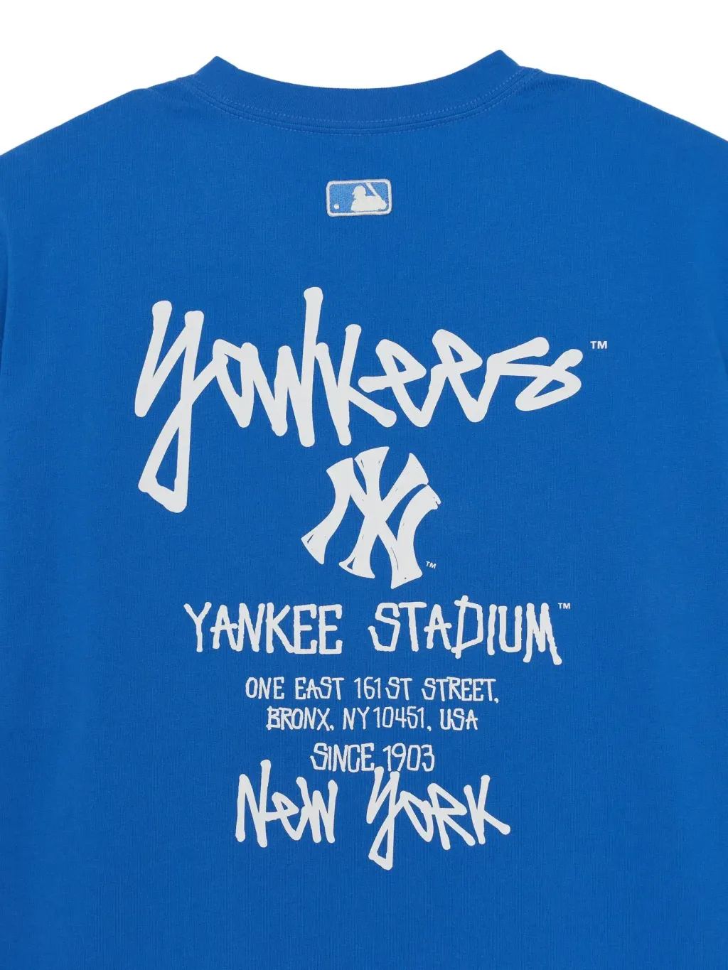 JuzBeauty_JuzBeautyMalaysia_JuzPretty_Authentic_Kbeauty_Malaysia_Skin_Care_Cosmetics_K-Beauty_Health_Care_korean_streetwear_US_Luxury_MLB Basic Street Back Letter Oversized Short Sleeve T-shirt Tee 3ATSB1063 上衣18