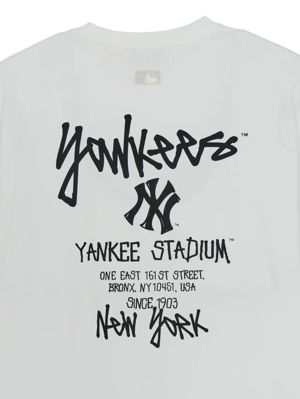 JuzBeauty_JuzBeautyMalaysia_JuzPretty_Authentic_Kbeauty_Malaysia_Skin_Care_Cosmetics_K-Beauty_Health_Care_korean_streetwear_US_Luxury_MLB Basic Street Back Letter Oversized Short Sleeve T-shirt Tee 3ATSB1063 上衣21