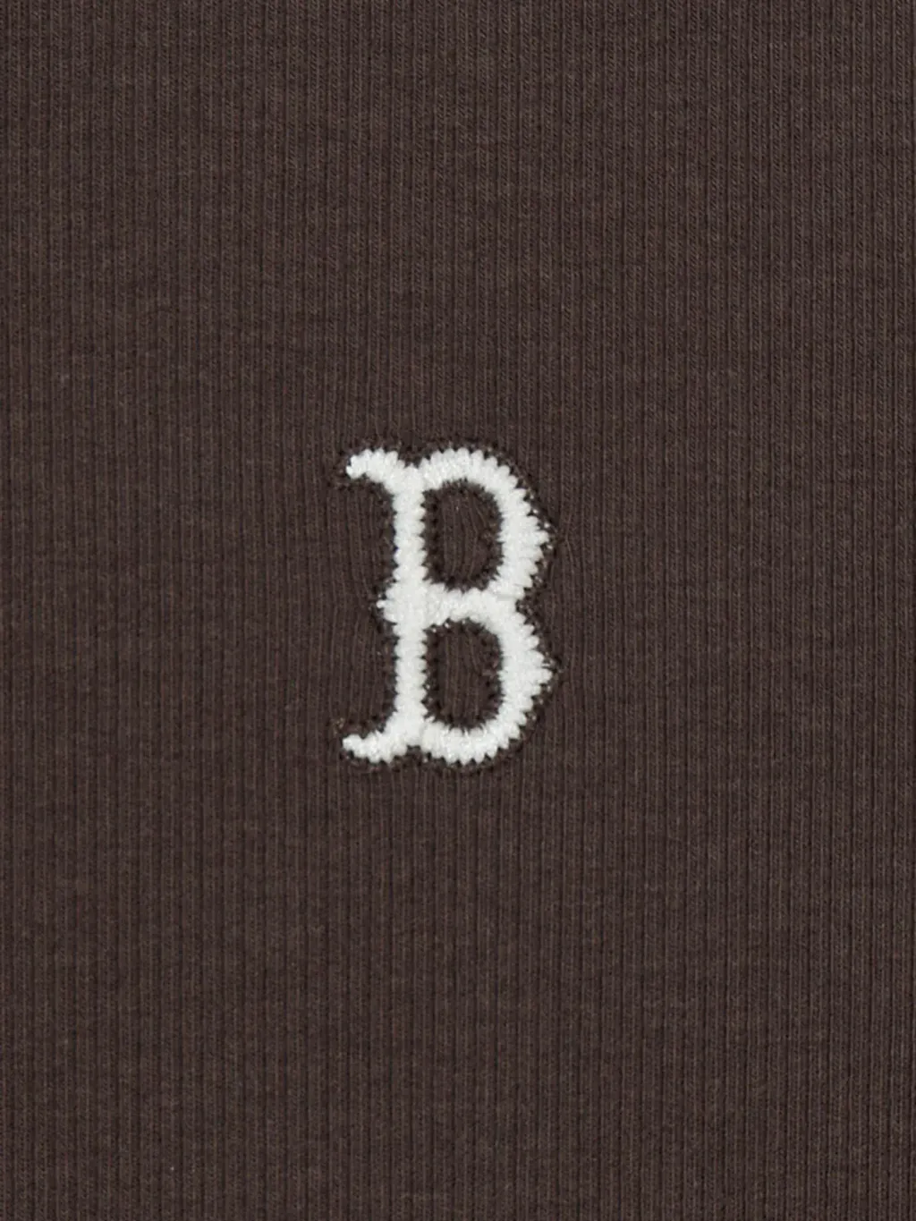 JuzBeauty_JuzBeautyMalaysia_JuzPretty_Authentic_Kbeauty_Malaysia_Skin_Care_Cosmetics_K-Beauty_Health_Care_korean_streetwear_US_Luxury_MLB Women's Vintage Slim Ribbed Henley Neck Short Sleeve T-shirt Tee 3FTSB1063 女款上衣12