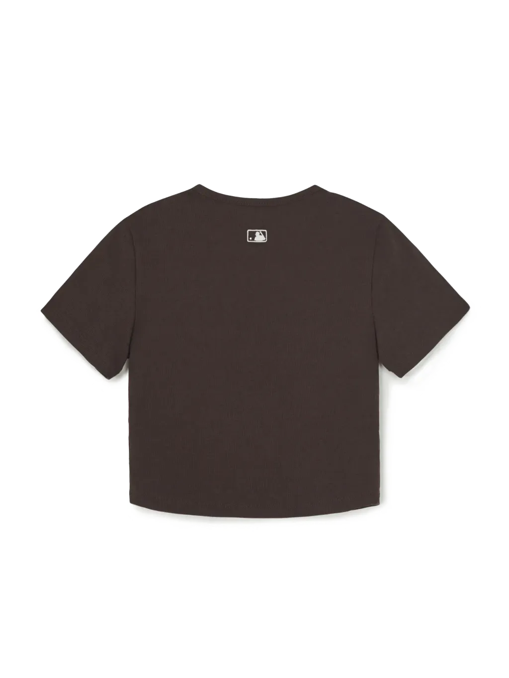 JuzBeauty_JuzBeautyMalaysia_JuzPretty_Authentic_Kbeauty_Malaysia_Skin_Care_Cosmetics_K-Beauty_Health_Care_korean_streetwear_US_Luxury_MLB Women's Vintage Slim Ribbed Henley Neck Short Sleeve T-shirt Tee 3FTSB1063 女款上衣18