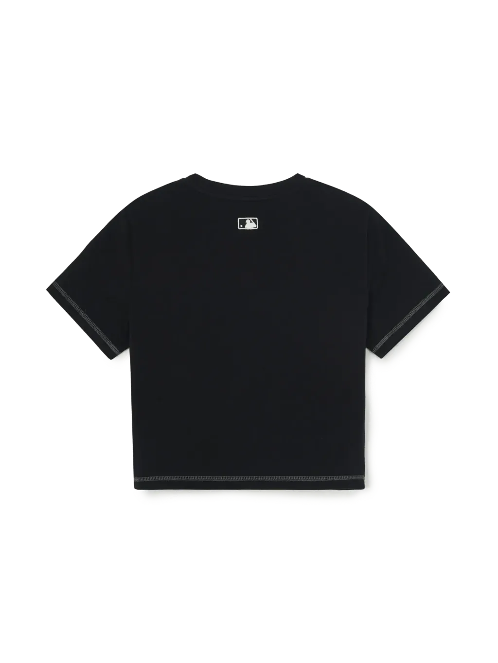 JuzBeauty_JuzBeautyMalaysia_JuzPretty_Authentic_Kbeauty_Malaysia_Skin_Care_Cosmetics_K-Beauty_Health_Care_korean_streetwear_US_Luxury_MLB Women's Basic Small Logo Slim Cropped Short Sleeve T-shirt Tee 3FTSB5163 女款上衣8