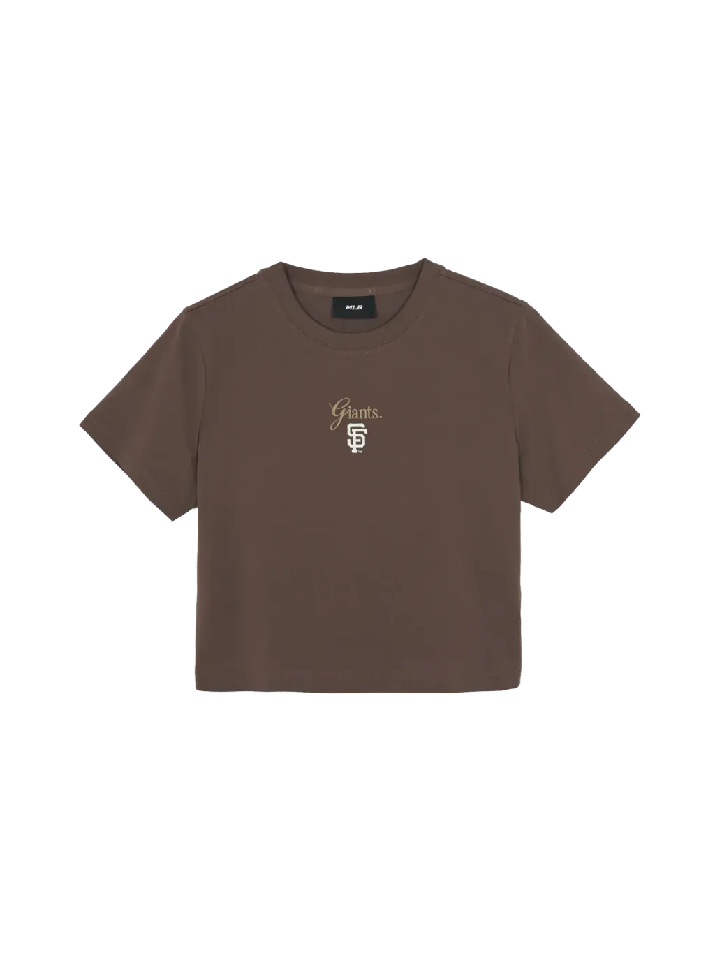 JuzBeauty_JuzBeautyMalaysia_JuzPretty_Authentic_Kbeauty_Malaysia_Skin_Care_Cosmetics_K-Beauty_Health_Care_korean_streetwear_US_Luxury_MLB Women's Sheriff Logo Point Comfortable Crop Short Sleeve T-shirt Tee 3FTSB8463 女款上衣25