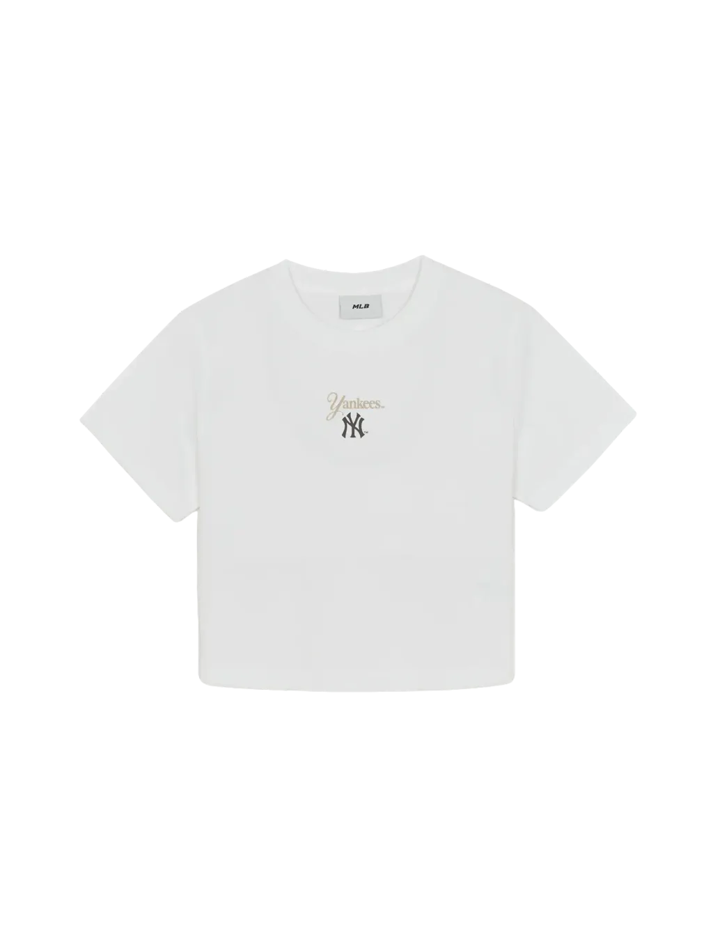 JuzBeauty_JuzBeautyMalaysia_JuzPretty_Authentic_Kbeauty_Malaysia_Skin_Care_Cosmetics_K-Beauty_Health_Care_korean_streetwear_US_Luxury_MLB Women's Sheriff Logo Point Comfortable Crop Short Sleeve T-shirt Tee 3FTSB8463 女款上衣10