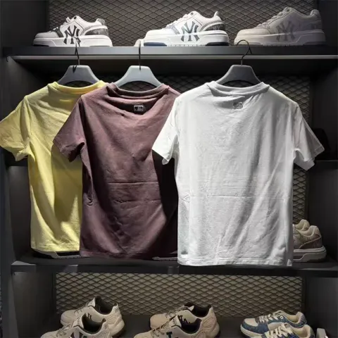 JuzBeauty_JuzBeautyMalaysia_JuzPretty_Authentic_Kbeauty_Malaysia_Skin_Care_Cosmetics_K-Beauty_Health_Care_korean_streetwear_US_Luxury_MLB Women's Basic Slim Fit Cleveland Guardians Short Sleeve T-shirt Tee 3FTSB5063 女款上衣35