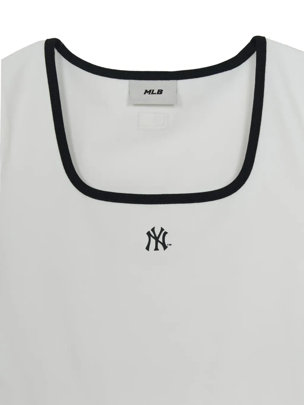 JuzBeauty_JuzBeautyMalaysia_JuzPretty_Authentic_Kbeauty_Malaysia_Skin_Care_Cosmetics_K-Beauty_Health_Care_korean_streetwear_US_Luxury_MLB Women's Basic Square Neck Slim Fit Short Sleeve T-shirt Tee 3FTSB7363 女款上衣15