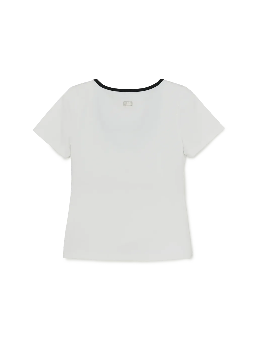 JuzBeauty_JuzBeautyMalaysia_JuzPretty_Authentic_Kbeauty_Malaysia_Skin_Care_Cosmetics_K-Beauty_Health_Care_korean_streetwear_US_Luxury_MLB Women's Basic Square Neck Slim Fit Short Sleeve T-shirt Tee 3FTSB7363 女款上衣8