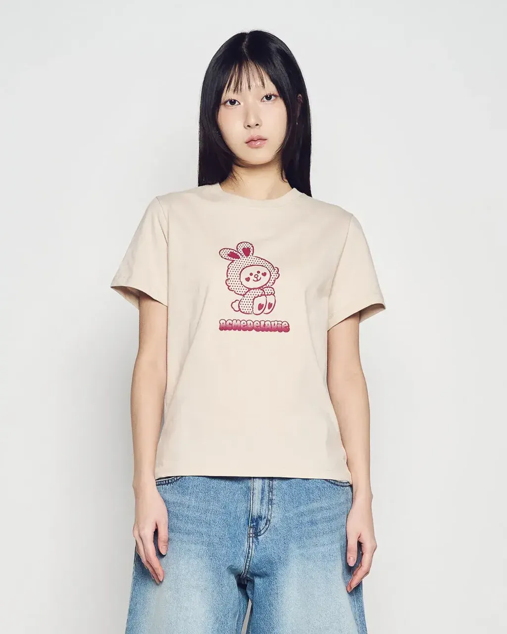 JuzBeauty_JuzBeautyMalaysia_JuzPretty_Authentic_Kbeauty_Malaysia_Skin_Care_Cosmetics_K-Beauty_Health_Care_korean_streetwear_US_Luxury_ADLV x LINE FRIENDS Woman Cony Line Friends Short Sleeve T-shirt Tee 女款上衣8