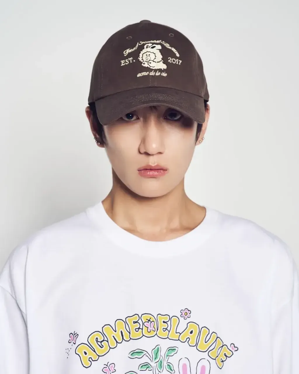 JuzBeauty_JuzBeautyMalaysia_JuzPretty_Authentic_Kbeauty_Malaysia_Skin_Care_Cosmetics_K-Beauty_Health_Care_korean_streetwear_US_Luxury_ADLV x LINE FRIENDS Brown Line Friends Ball Cap 帽10