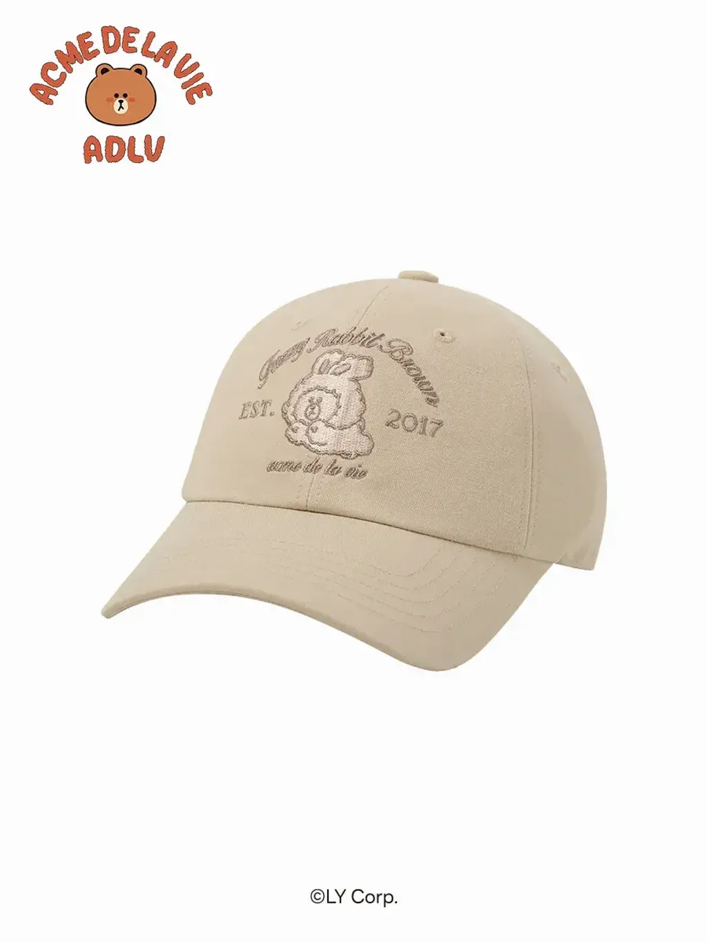 JuzBeauty_JuzBeautyMalaysia_JuzPretty_Authentic_Kbeauty_Malaysia_Skin_Care_Cosmetics_K-Beauty_Health_Care_korean_streetwear_US_Luxury_ADLV x LINE FRIENDS Brown Line Friends Ball Cap 帽5