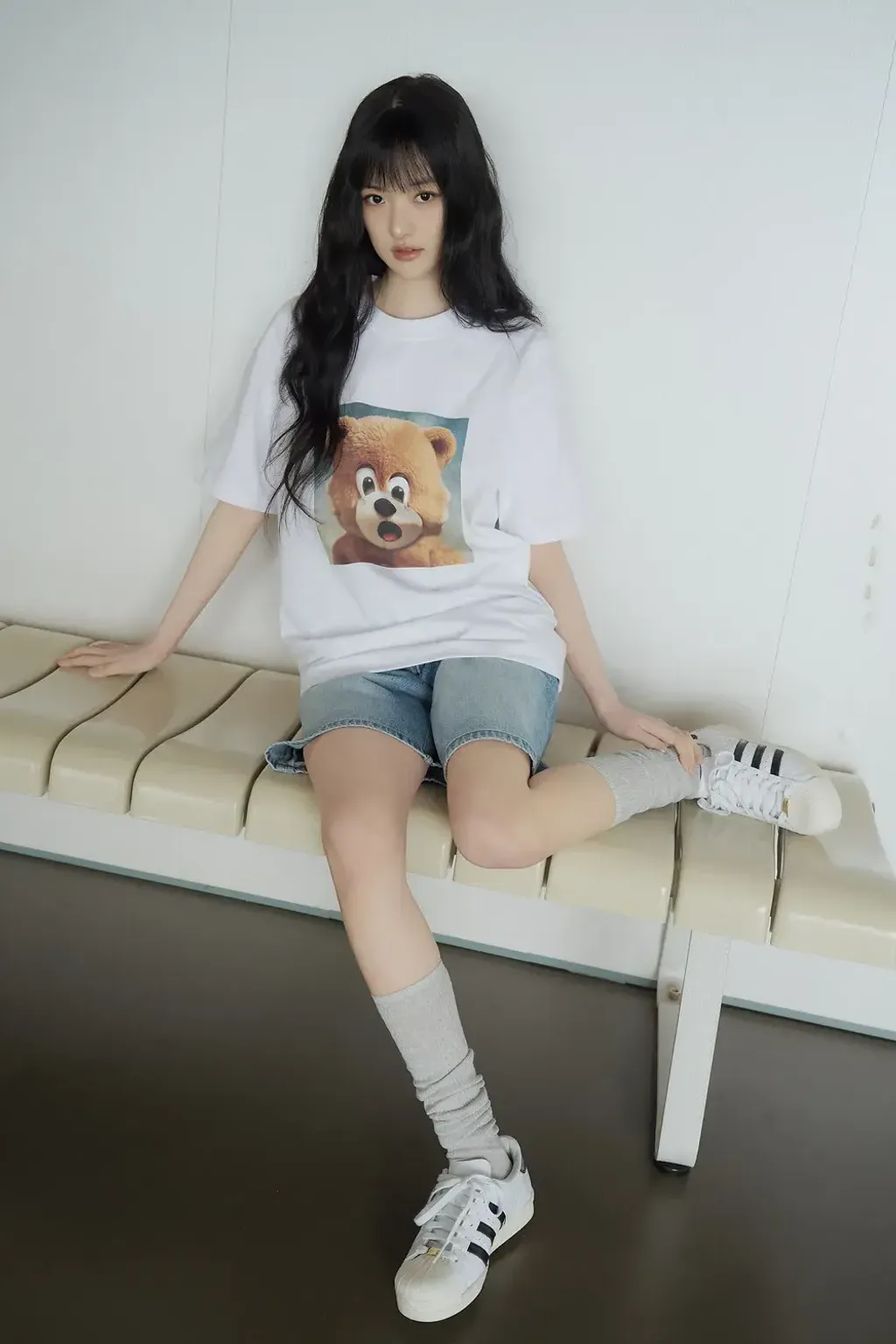 ADLV AC Bear Baby Face Jewelry Short Sleeve T-Shirt Tee 上衣8