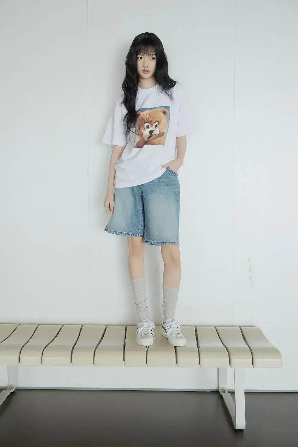 ADLV AC Bear Baby Face Jewelry Short Sleeve T-Shirt Tee 上衣15