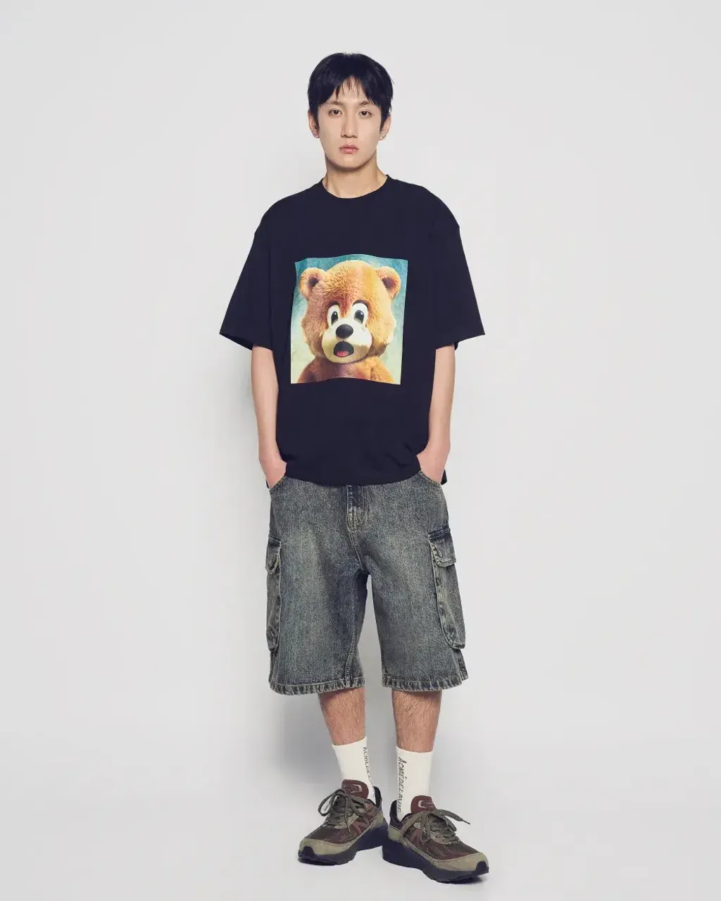 ADLV AC Bear Baby Face Jewelry Short Sleeve T-Shirt Tee 上衣14