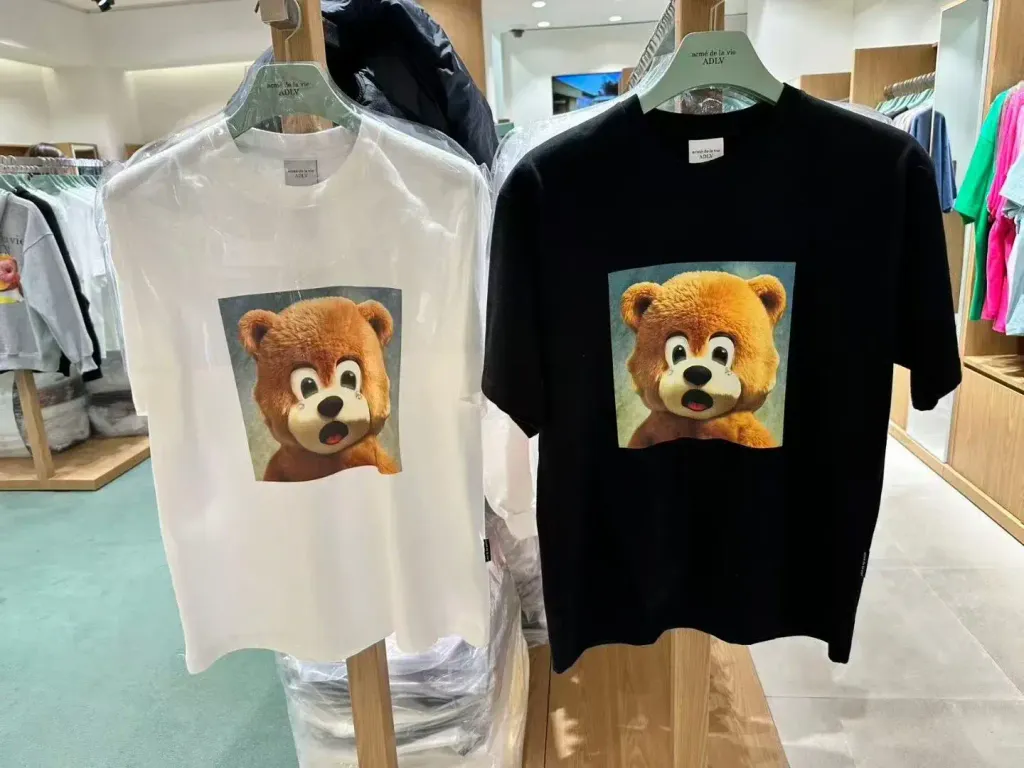 ADLV AC Bear Baby Face Jewelry Short Sleeve T-Shirt Tee 上衣9