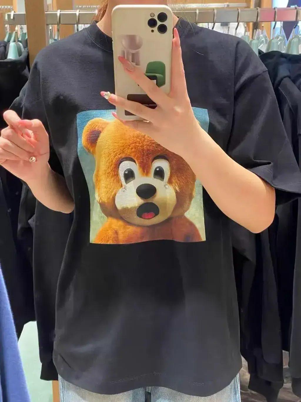 ADLV AC Bear Baby Face Jewelry Short Sleeve T-Shirt Tee 上衣20