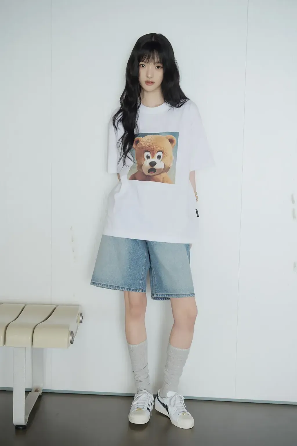 ADLV AC Bear Baby Face Jewelry Short Sleeve T-Shirt Tee 上衣11