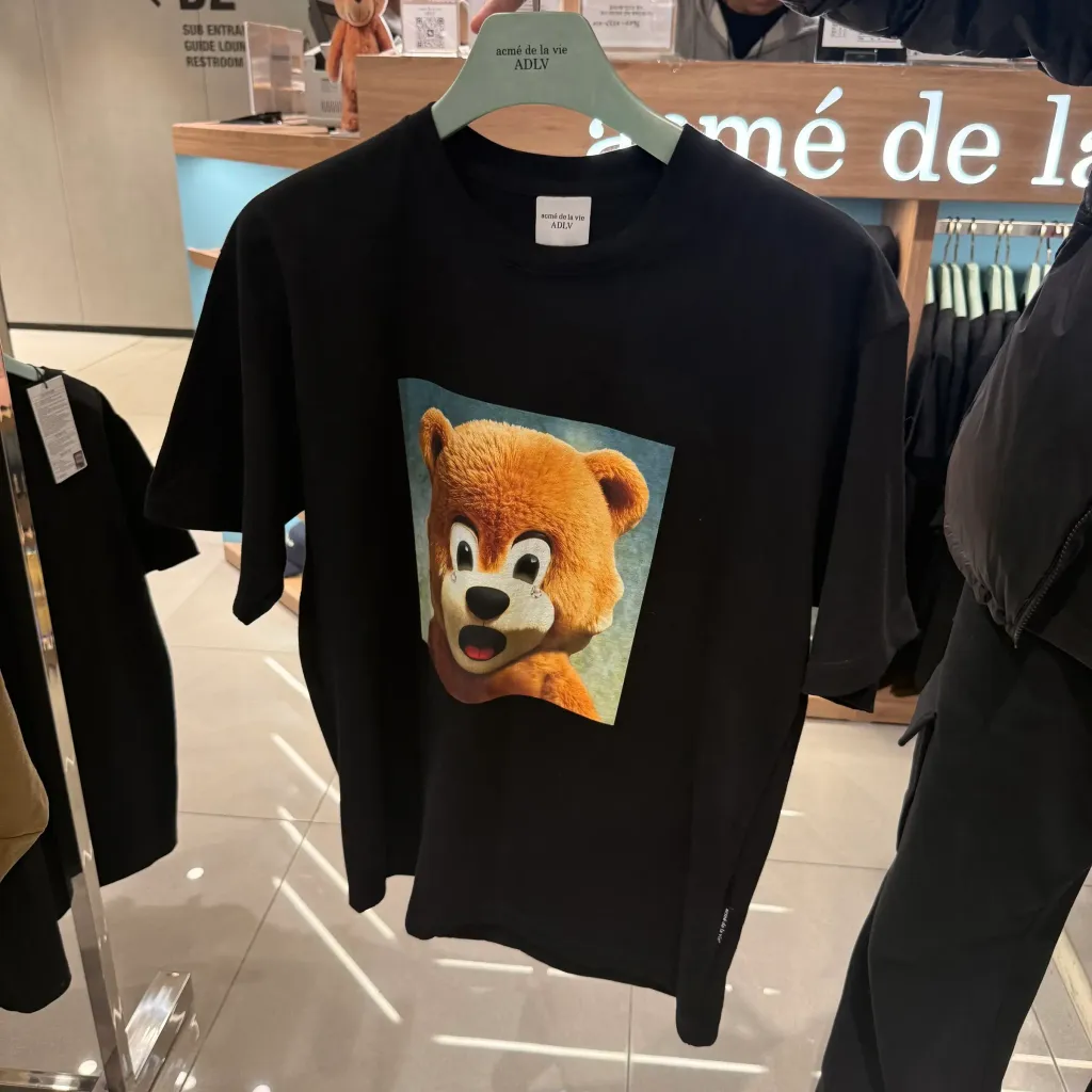 ADLV AC Bear Baby Face Jewelry Short Sleeve T-Shirt Tee 上衣24