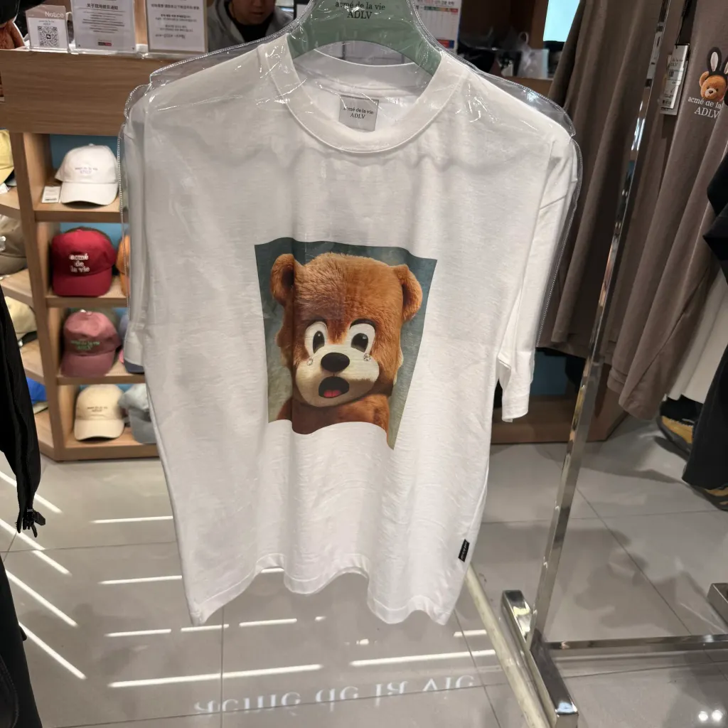 ADLV AC Bear Baby Face Jewelry Short Sleeve T-Shirt Tee 上衣23