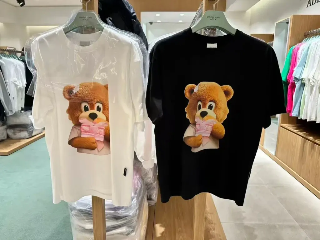 JuzBeauty_JuzBeautyMalaysia_JuzPretty_Authentic_Kbeauty_Malaysia_Skin_Care_Cosmetics_K-Beauty_Health_Care_korean_streetwear_US_Luxury_ADLV AC Bear Baby Face Gift Short Sleeve T-Shirt Tee 上衣7