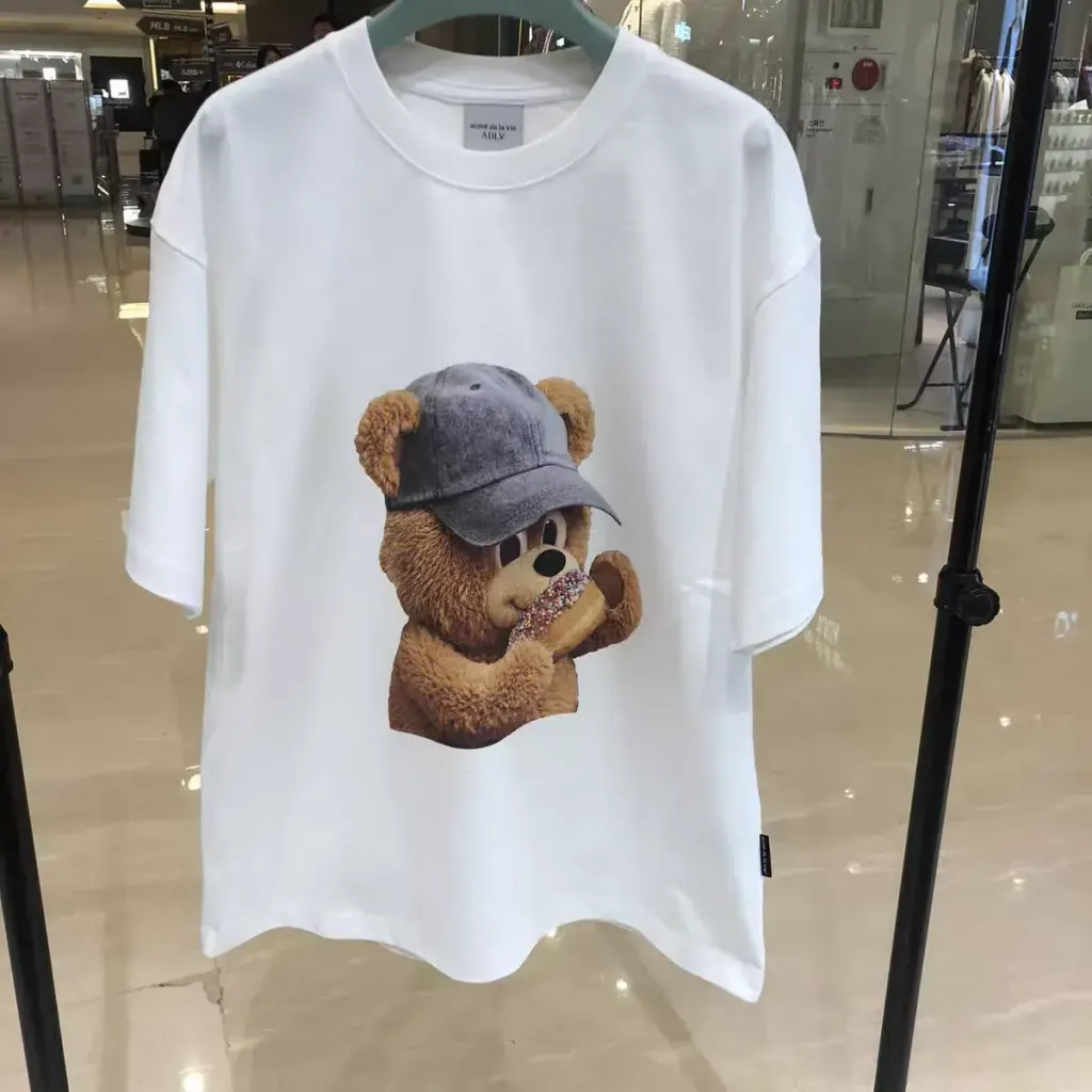 JuzBeauty_JuzBeautyMalaysia_JuzPretty_Authentic_Kbeauty_Malaysia_Skin_Care_Cosmetics_K-Beauty_Health_Care_korean_streetwear_US_Luxury_ADLV AC Bear Baby Face Cap Boy Short Sleeve T-Shirt Tee 上衣17