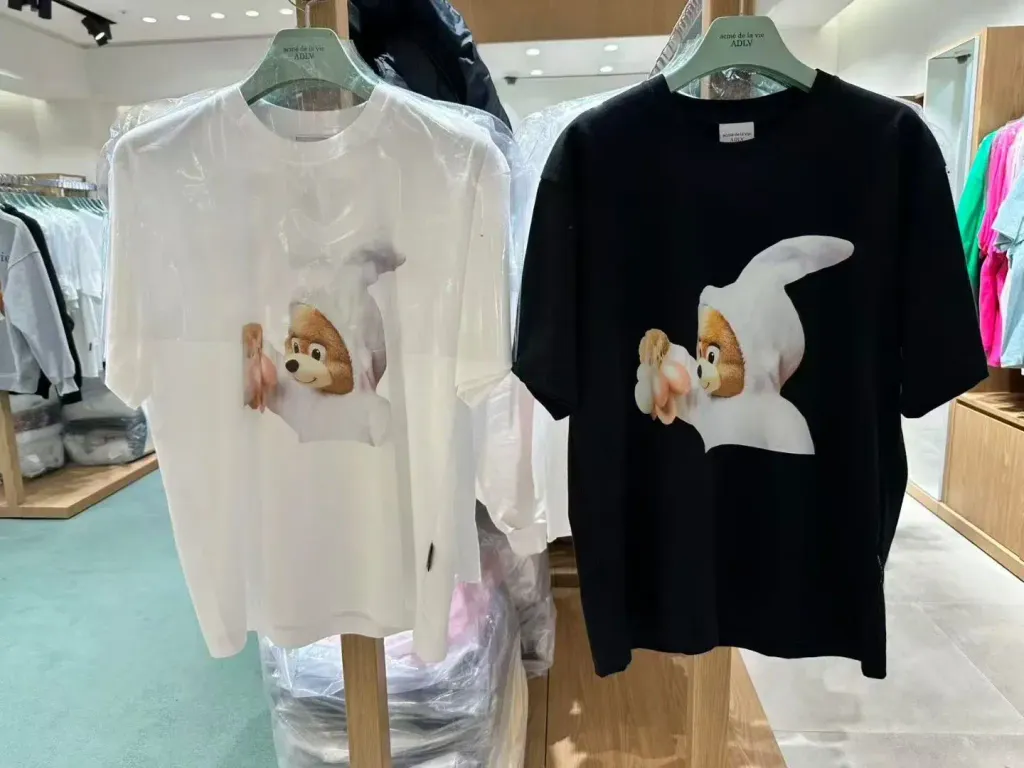JuzBeauty_JuzBeautyMalaysia_JuzPretty_Authentic_Kbeauty_Malaysia_Skin_Care_Cosmetics_K-Beauty_Health_Care_korean_streetwear_US_Luxury_ADLV AC Bear Baby Face Bunny Short Sleeve T-Shirt Tee 上衣8