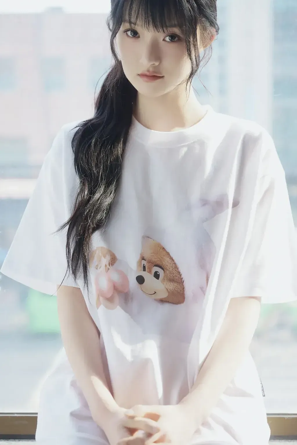 JuzBeauty_JuzBeautyMalaysia_JuzPretty_Authentic_Kbeauty_Malaysia_Skin_Care_Cosmetics_K-Beauty_Health_Care_korean_streetwear_US_Luxury_ADLV AC Bear Baby Face Bunny Short Sleeve T-Shirt Tee 上衣12