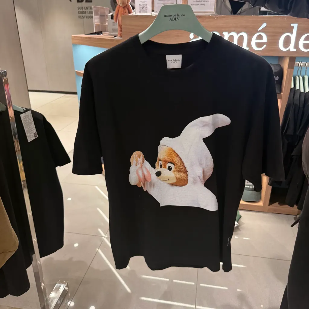 JuzBeauty_JuzBeautyMalaysia_JuzPretty_Authentic_Kbeauty_Malaysia_Skin_Care_Cosmetics_K-Beauty_Health_Care_korean_streetwear_US_Luxury_ADLV AC Bear Baby Face Bunny Short Sleeve T-Shirt Tee 上衣15