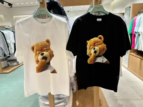 JuzBeauty_JuzBeautyMalaysia_JuzPretty_Authentic_Kbeauty_Malaysia_Skin_Care_Cosmetics_K-Beauty_Health_Care_korean_streetwear_US_Luxury_ADLV AC Bear Baby Face Yawn Short Sleeve T-Shirt Tee 上衣8