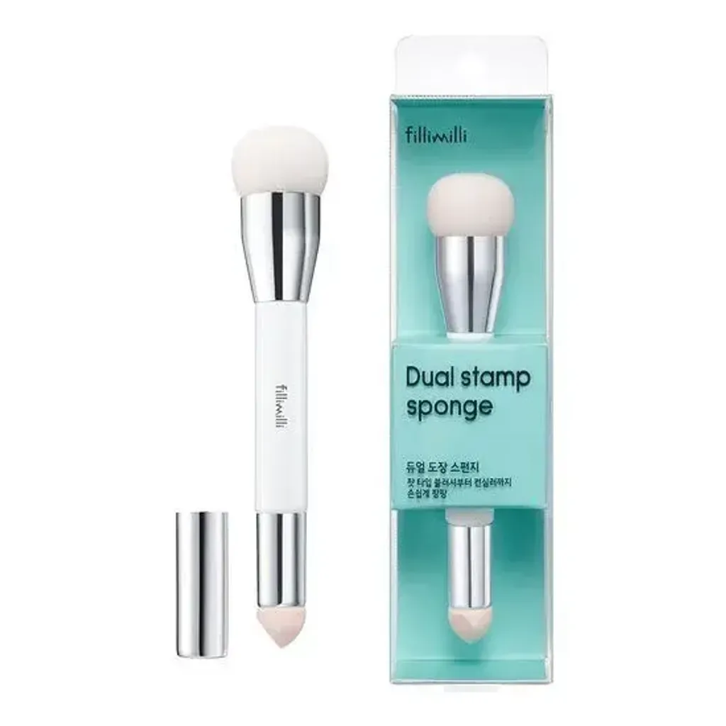 JuzBeauty_JuzBeautyMalaysia_JuzPretty_Authentic_Kbeauty_Malaysia_Skin_Care_Cosmetics_K-beauty_Health_Care_korean_streetwear_FILLIMILLI Dual Stamp Sponge 双头腮红遮瑕刷7