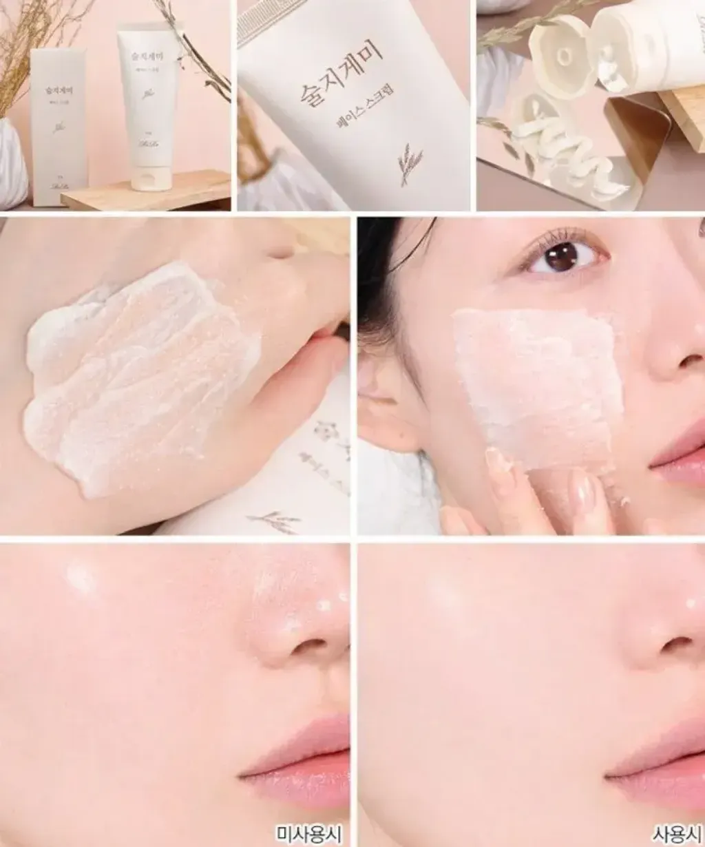 JuzBeauty_JuzBeautyMalaysia_JuzPretty_Authentic_Kbeauty_Malaysia_Skin_Care_Cosmetics_K-beauty_Health_Care_korean_streetwear_RiRe Suljigemi Face Scrub 米酒磨砂洗脸膏3