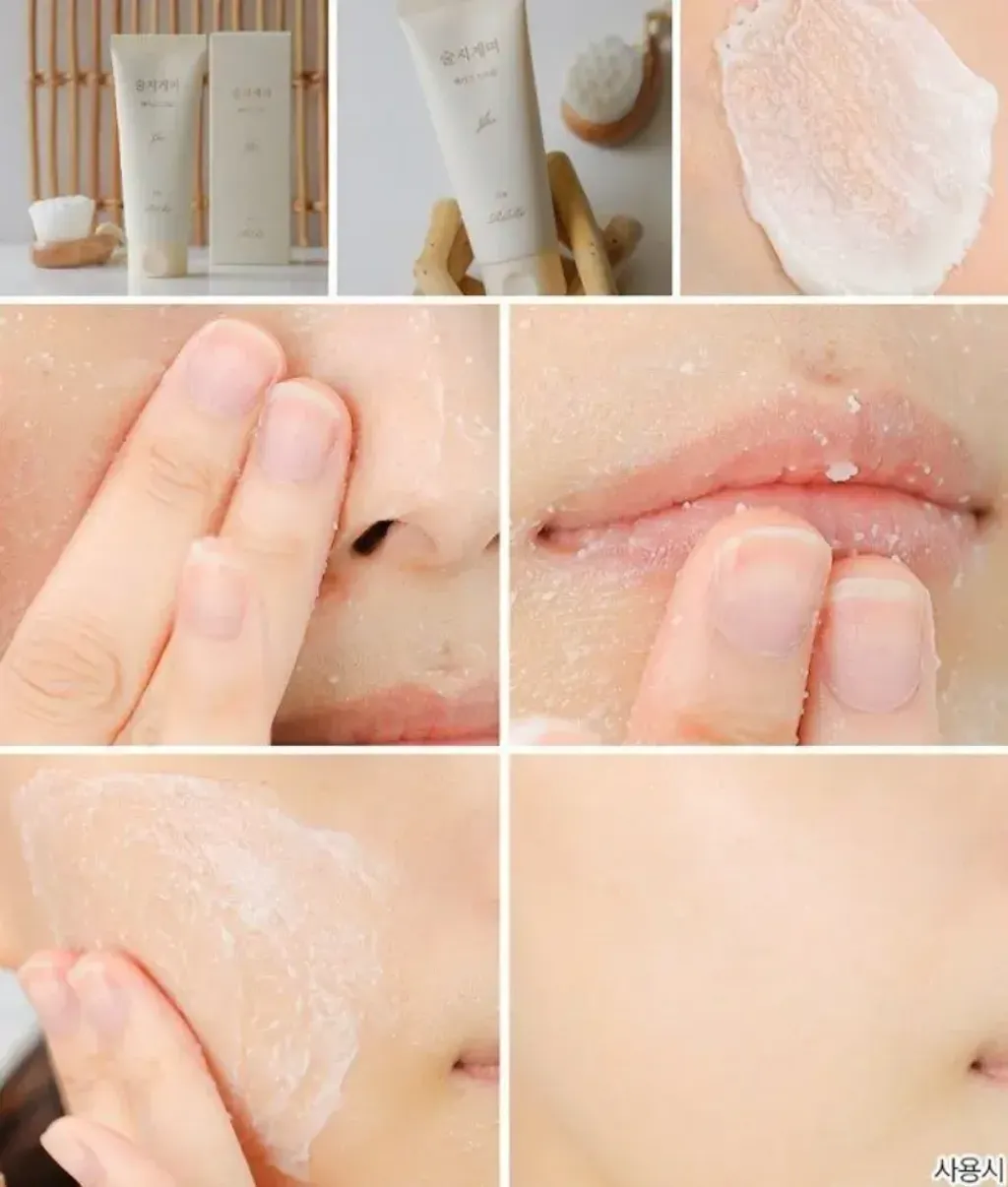 JuzBeauty_JuzBeautyMalaysia_JuzPretty_Authentic_Kbeauty_Malaysia_Skin_Care_Cosmetics_K-beauty_Health_Care_korean_streetwear_RiRe Suljigemi Face Scrub 米酒磨砂洗脸膏4