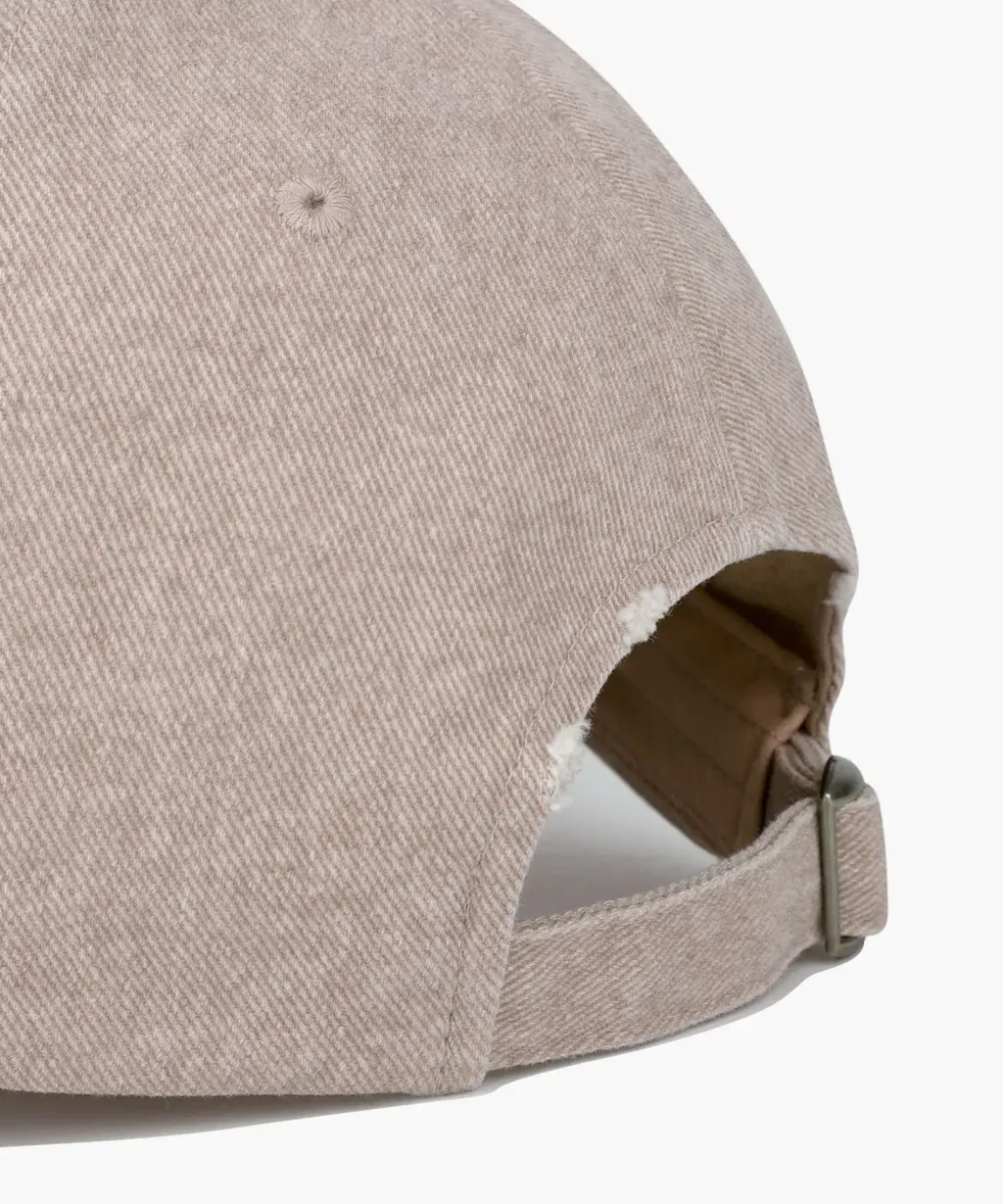 JuzBeauty_JuzBeautyMalaysia_JuzPretty_Authentic_Kbeauty_Malaysia_Skin_Care_Cosmetics_K-Beauty_Health_Care_korean_streetwear_US_Luxury_MARITHE MFG46SHG205 Drawing Classic Logo Damaged Covered Cap 帽6