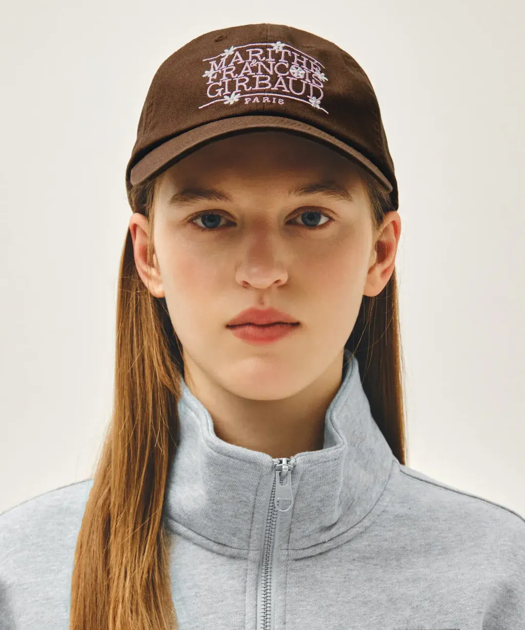 JuzBeauty_JuzBeautyMalaysia_JuzPretty_Authentic_Kbeauty_Malaysia_Skin_Care_Cosmetics_K-Beauty_Health_Care_korean_streetwear_US_Luxury_MARITHE Flower Classic Logo Cap 帽15