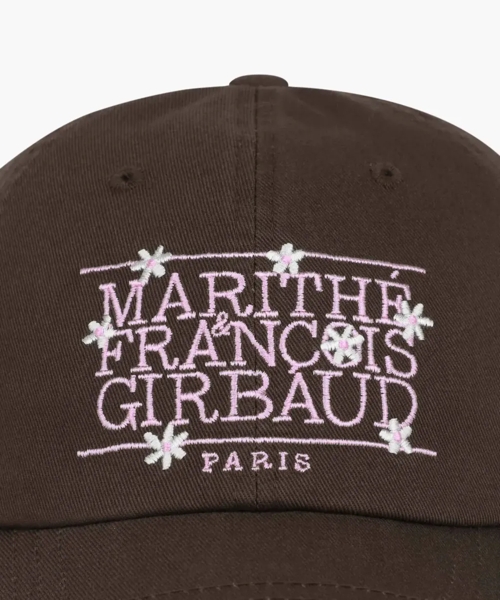 JuzBeauty_JuzBeautyMalaysia_JuzPretty_Authentic_Kbeauty_Malaysia_Skin_Care_Cosmetics_K-Beauty_Health_Care_korean_streetwear_US_Luxury_MARITHE Flower Classic Logo Cap 帽10