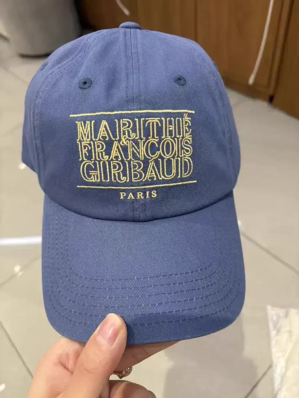 JuzBeauty_JuzBeautyMalaysia_JuzPretty_Authentic_Kbeauty_Malaysia_Skin_Care_Cosmetics_K-Beauty_Health_Care_korean_streetwear_US_Luxury_MARITHE Outline Classic Logo Cap 帽2