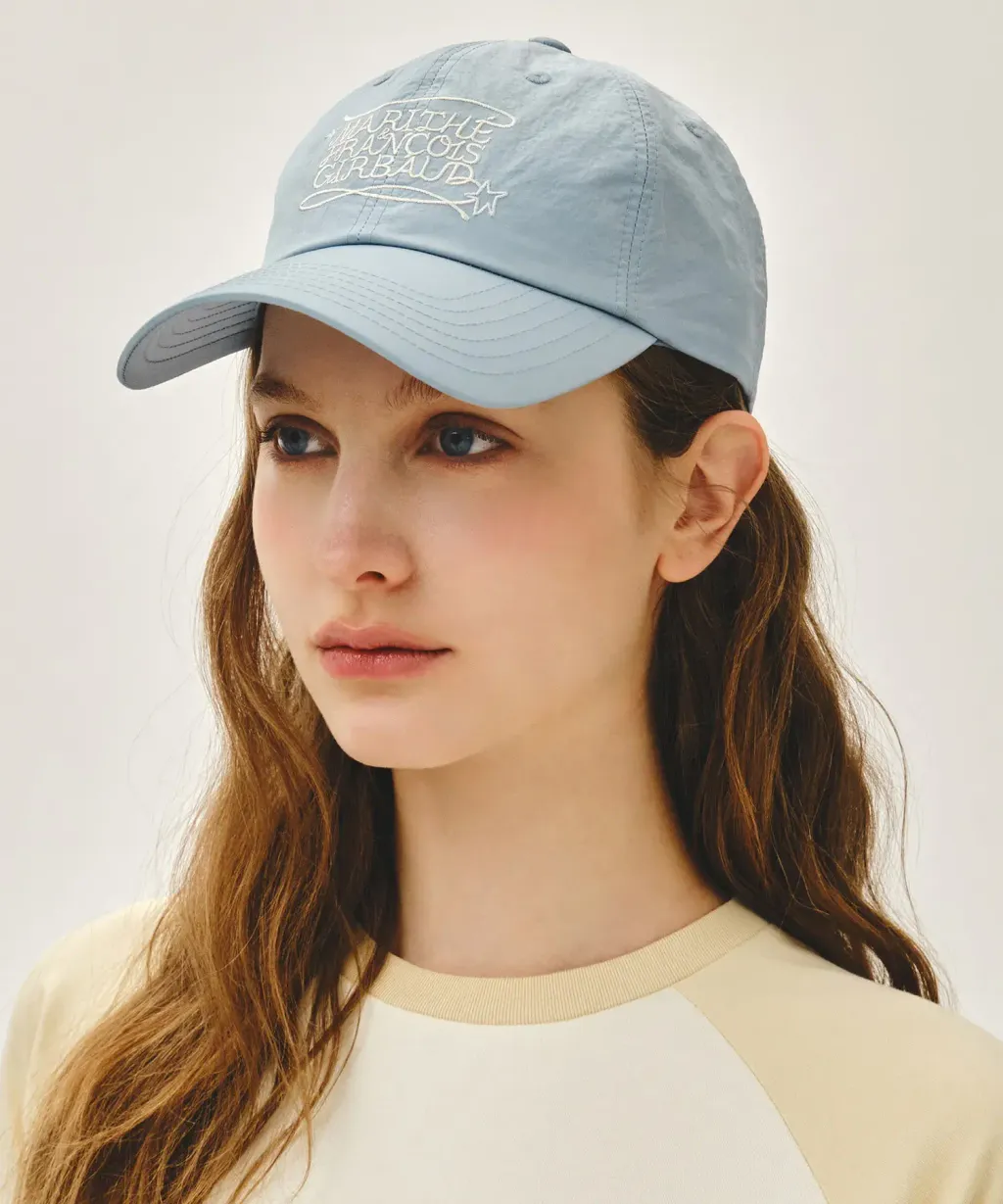 JuzBeauty_JuzBeautyMalaysia_JuzPretty_Authentic_Kbeauty_Malaysia_Skin_Care_Cosmetics_K-Beauty_Health_Care_korean_streetwear_US_Luxury_MARITHE Drawing Classic Logo Nylon Cap 帽5